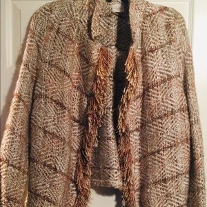 Crochet Fringe Cardigan